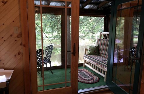 Hopkinton House | Riverfront Cabin Rental with Lovely Screened Porch near Potsdam, New York