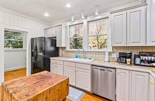 Cashiers House | Riverfront Cabin, Sauna, 3BD, Private Trail Access