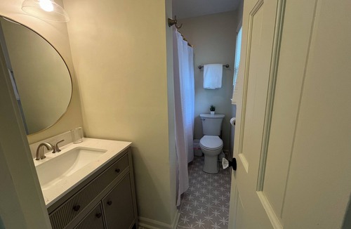 Chimney Rock Cottage | Riverfront cottage within walking distance to downtown Chimney Rock.