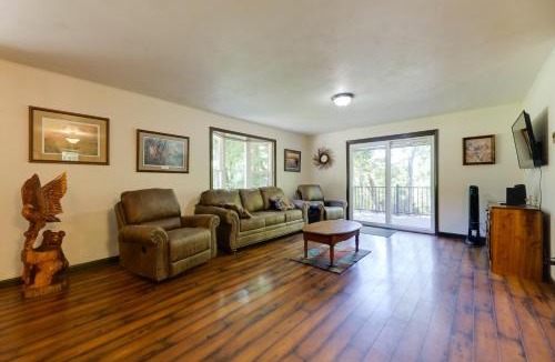 Covington House | Riverfront Covington Cabin w/Deck & Fire Pit!