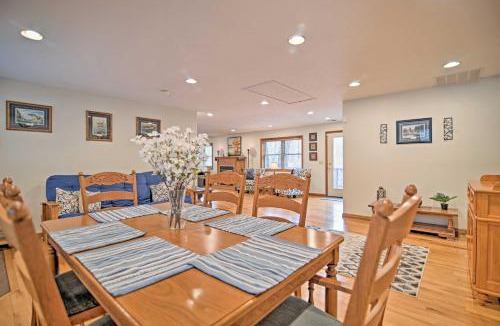Leadsville House | Riverfront Elkins Home with Fireplace and Deck!