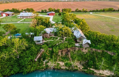 Martindale House | Riverfront Estate - 3 Houses - Pool + Hot Tub + Gym - Sleeps 24