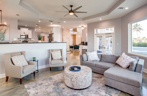 Iona House | Riverfront Fort Myers Luxury Home w/Heated Pool!