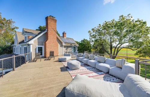 Allen House | Riverfront Gem with Fire Pit in Eden