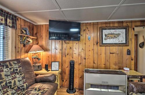 Grayling House | Riverfront Grayling Retreat w/Fire Pit & Dock!