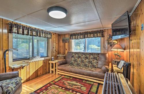 Grayling House | Riverfront Grayling Retreat w/Fire Pit & Dock!