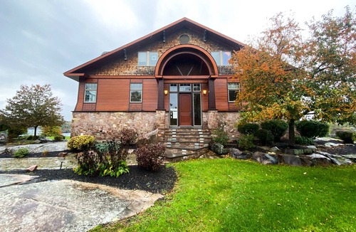 Alexandria Bay House | Riverfront Home on Millionaires Row with Views of Ships and Castle