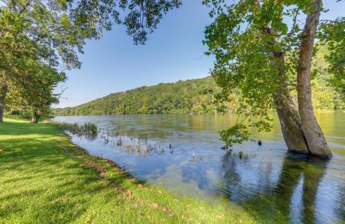 Cotter House | Riverfront Home w/Porches & Views in Cotter!