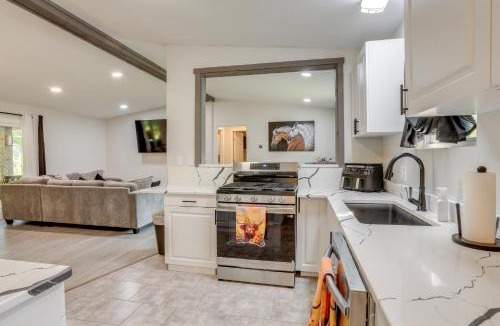 Cotter House | Riverfront Home w/Porches & Views in Cotter!