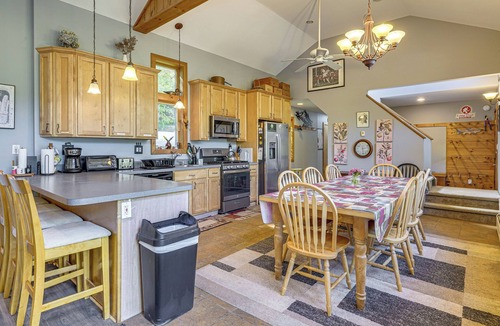 Bridgewater Corners House | Riverfront Home w/Hot Tub Near Killington Resort