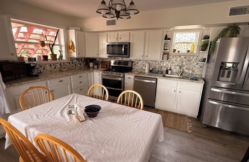 Berryville House | Riverfront home with amazing views: perfect for couples for groups-sleeps 11