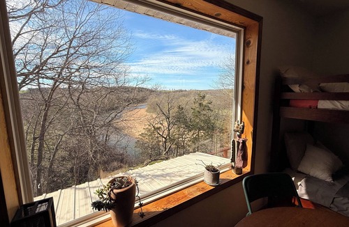 Berryville House | Riverfront home with amazing views: perfect for couples for groups-sleeps 11