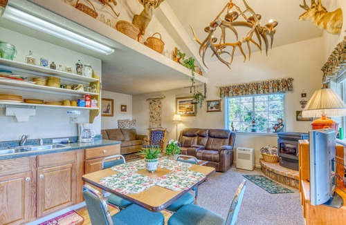 Barview House | Riverfront Home with Beautiful Water Views, Patio & Fireplace