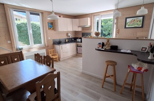 Salins-les-Bains House | Riverfront house with beautiful private grounds.