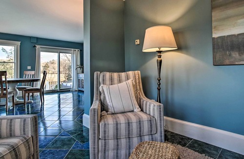 Kingston House | Riverfront Kingston Home w/ Deck & Fire Pit!