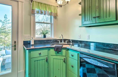 Kingston House | Riverfront Kingston Home w/ Deck & Fire Pit!