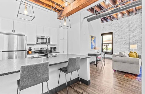 Downtown St. Louis Apartment | Riverfront Loft - Arch, Convention Center, Casino