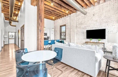 Downtown St. Louis Apartment | Riverfront Loft, Arch/Convention Center/Casino/Stadium