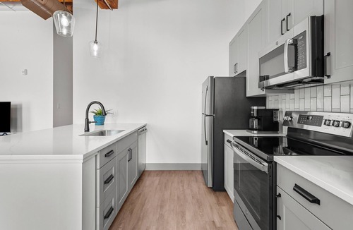 Downtown St. Louis Apartment | Riverfront Loft - Steps from Arch & Convention Center - Walk to Stadiums
