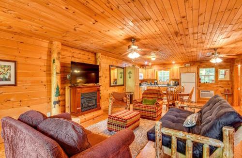 Rutherfordton Apartment | Riverfront Rutherfordton Retreat with Fire Pit!