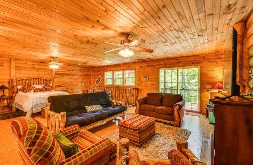 Rutherfordton Apartment | Riverfront Rutherfordton Retreat with Fire Pit!