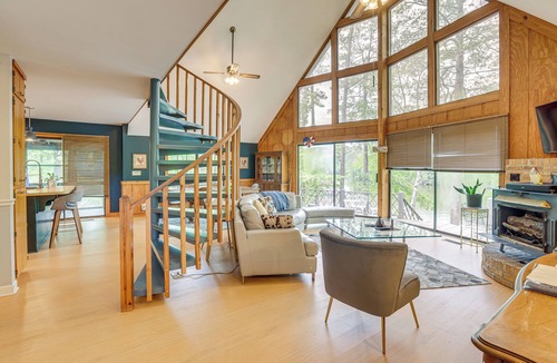 Shelby House | Riverfront Shelby Home w/Private Boat Dock!