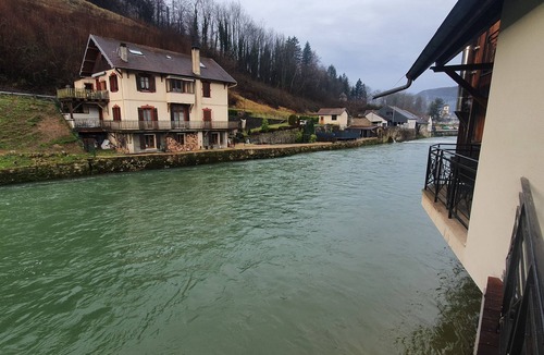 Ornans Villa | Riverfront villa, large private heated pool, SPA Jacuzzi