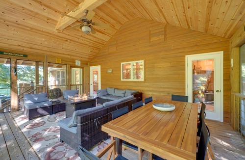 Edray Cabin | Riverfront West Virginia Cabin w/Screened-In Deck