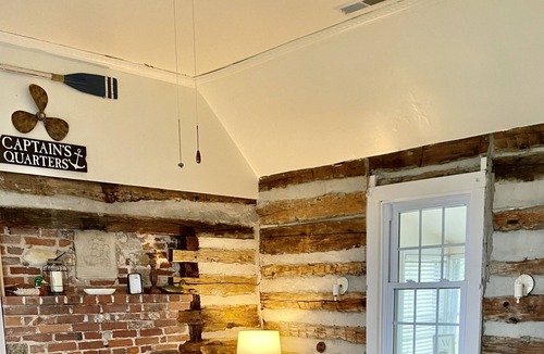 Dames Quarter Cabin | Rivers Edge Waterfront Cabin, Private Beach