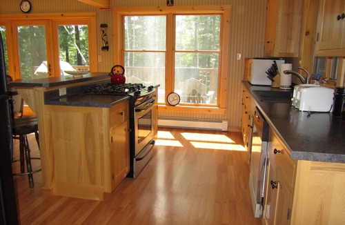 Millinocket House | Riverside 3 bedroom 2 bath near Baxter State Park