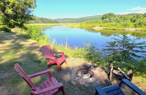 Lisbon Cabin | Riverside Cabin - Great Location, Beautiful Views.