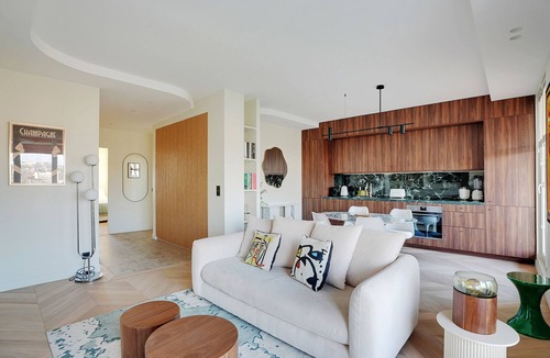 Billancourt–Rives de Seine Apartment | Riverside Chic Loft