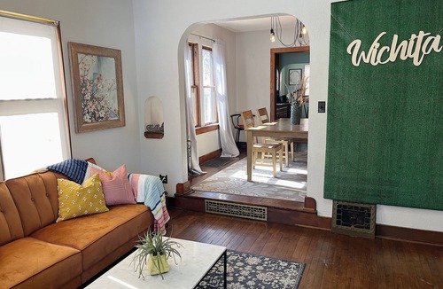 Wichita House | Riverside Home W/Fenced yard + Weekly Discounts!