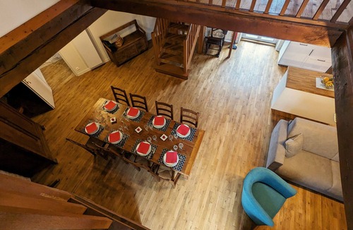 Saint-Aigny Cottage | Riverside Retreat: Historic Watermill with Private Terrace, Fireplace, and Scenic Views in Brenne Park