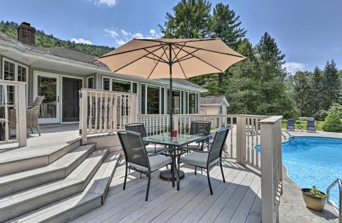 Hancock House | Riverside Retreat in Catskill Mountains with Pool, Hot Tub & Game Room