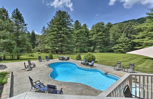 Hancock House | Riverside Retreat in Catskill Mountains with Pool, Hot Tub & Game Room