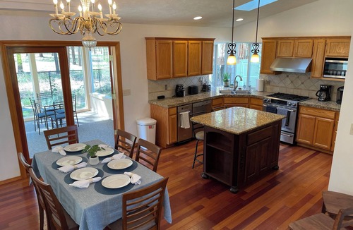 Nine Mile Falls House | Riverside State Park 3,000 ft. HOME, SPA, private ARCADE, Fire-Pit, 5BD