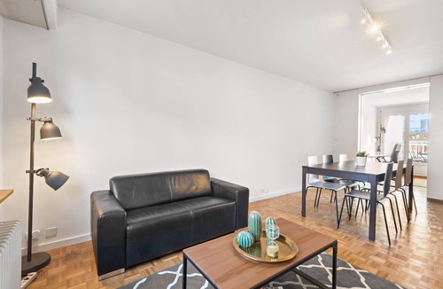Lucerne Apartment | Riverview Haven: Spacious near Station!