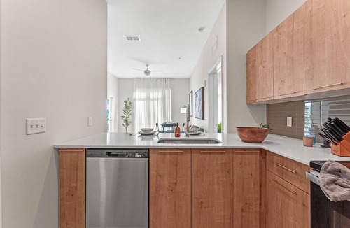 Florida Center Apartment | Riviere 2BR Apartment Pet Friendly Oasis Sleeps 6 Close to Epic Universe Pool & Gym