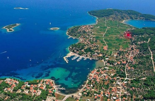 Cove Tri Zala (Zrnovo) House | Robinson house in Žrnovo with sea view, terrace (4837-1)