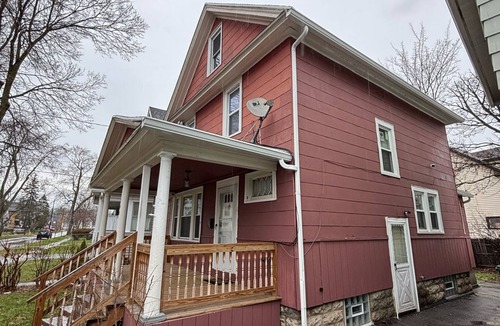Rochester House | Rochester's Relaxing Red Home: Modern Kitchen & Bathroom Designed For You!