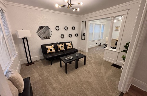 Rochester House | Rochester's Relaxing Red Home: Modern Kitchen & Bathroom Designed For You!