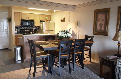 Indian Point Condo | ROCK LANE RESORT/WALK-IN/Sleeps 7/Lake View/Marina/2 mi from Silver Dollar City