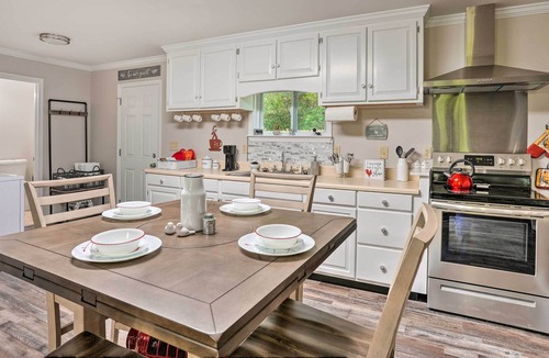 LaFayette House | Rock Spring Hideaway w/ Large Yard + Grill!