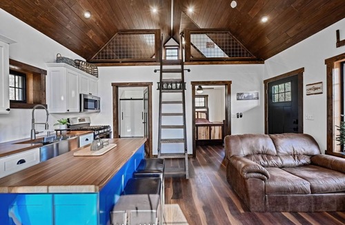 Cashton Cabin | Rocky Ridge Retreat - A modern rustic cabin.