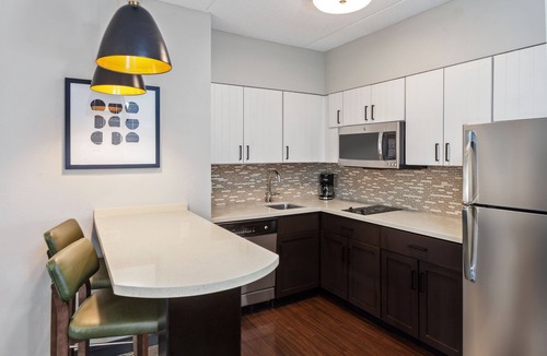 Newtonville Apartment | Roll-In Shower Studio Suite | Albany, NY