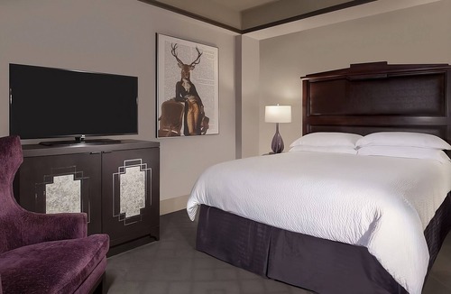 Downtown Fort Worth Hotel | Romance Jacuzzi Room at The Ashton Hotel, Steps To General Worth Square!