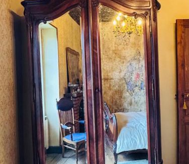 Saint-Martial-le-Mont House | Romantic Antique Double, Shared Bath Breakfast