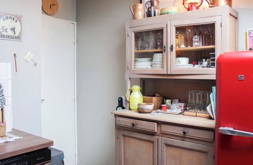 Quartier de la Chapelle Apartment | Romantic apartment with a view of the Sacré-Cœur