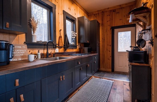 Prattsville Cabin | Romantic Catskill Getaway | HotTub w/Mountain View